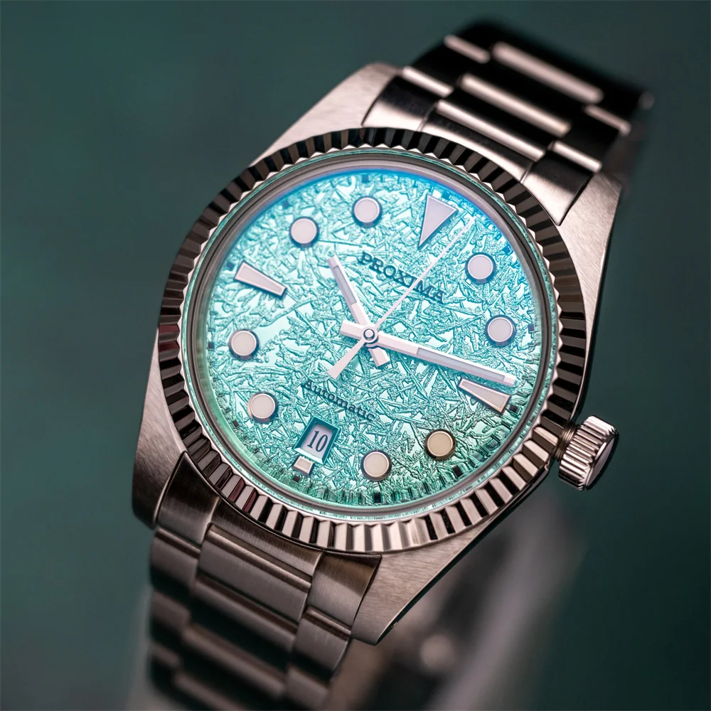 Proxima Ice Flower Texture Dial Watch