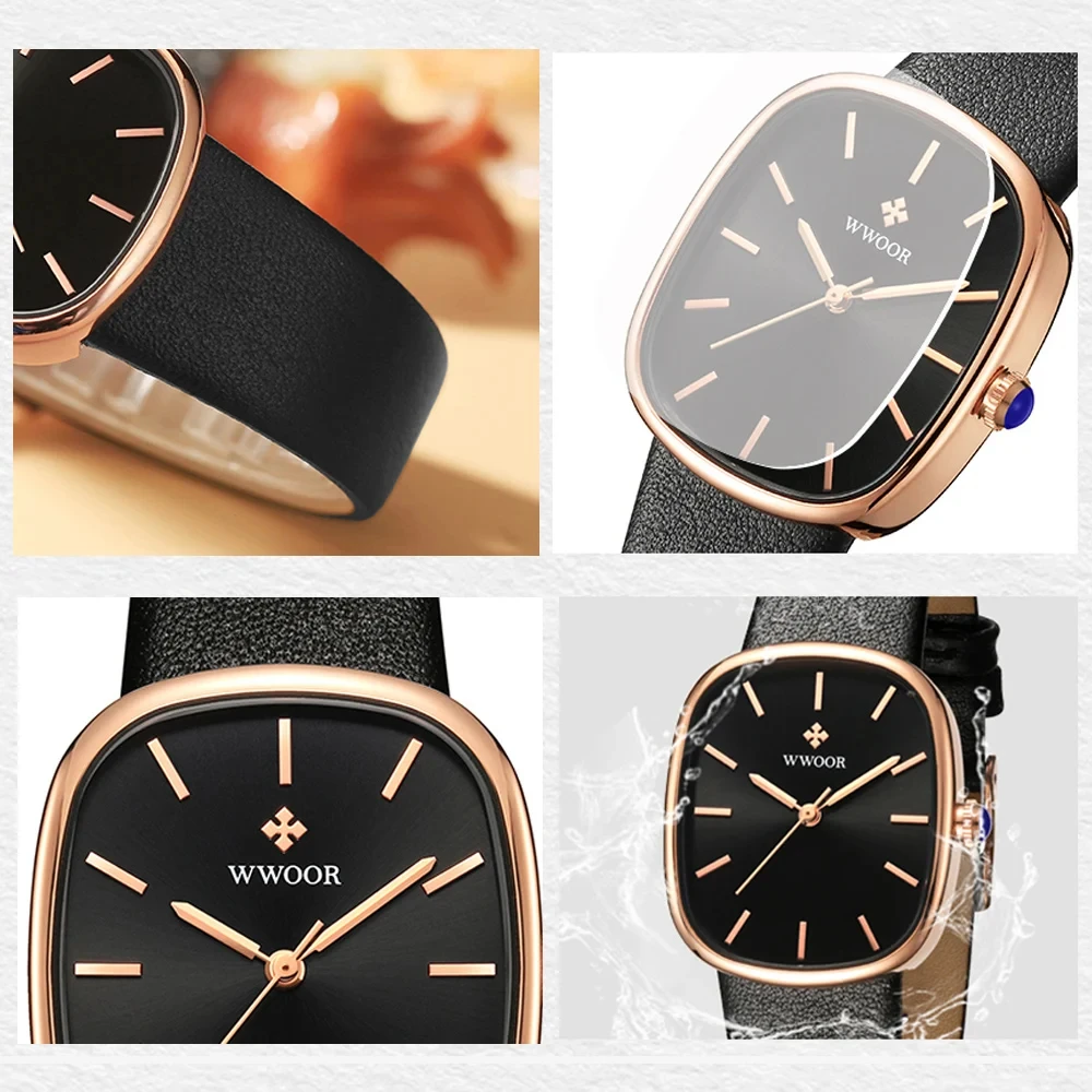 2024 Women's Luxury Leather Quartz Watch