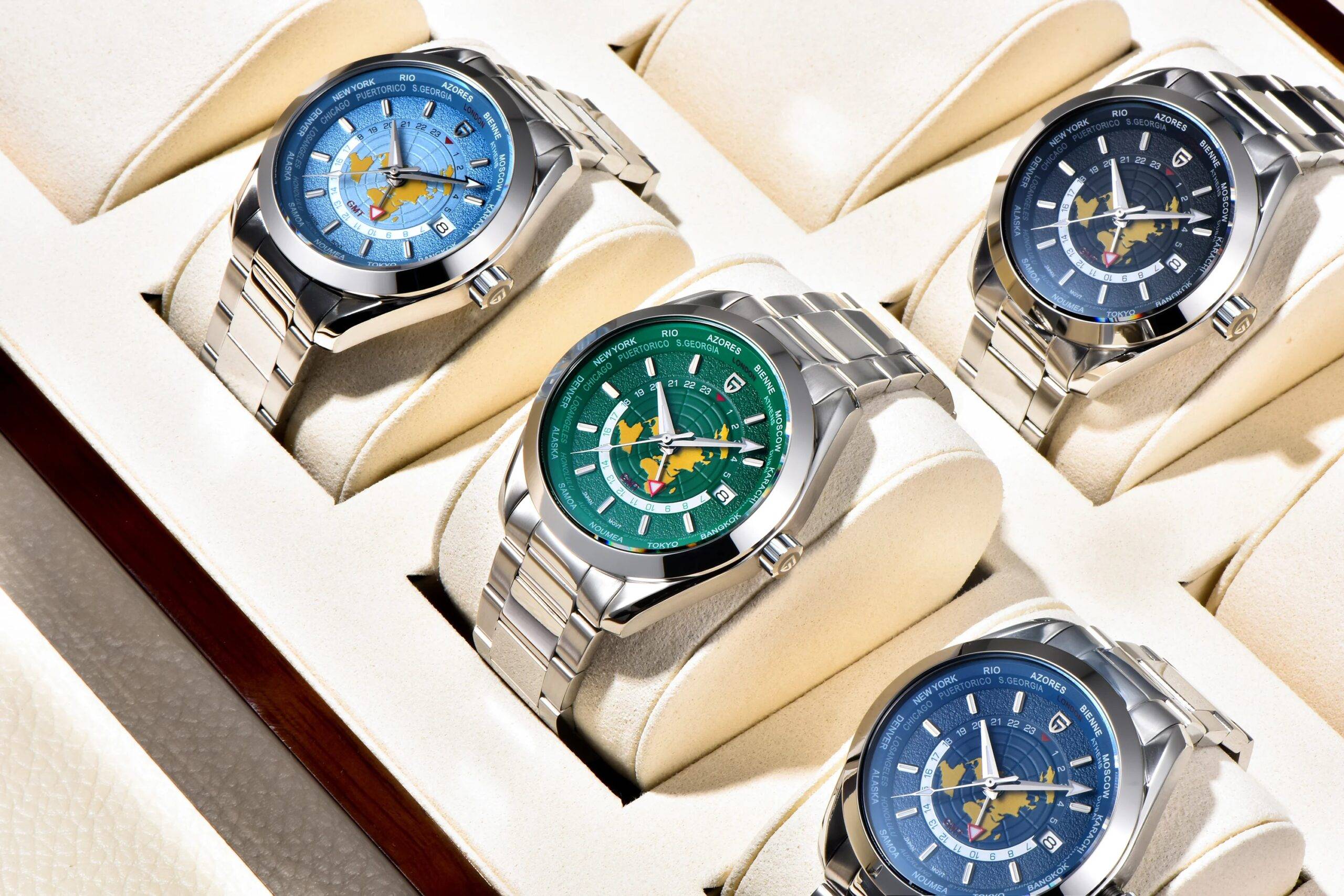 PAGANI DESIGN PD-1788 GMT Men's Watch