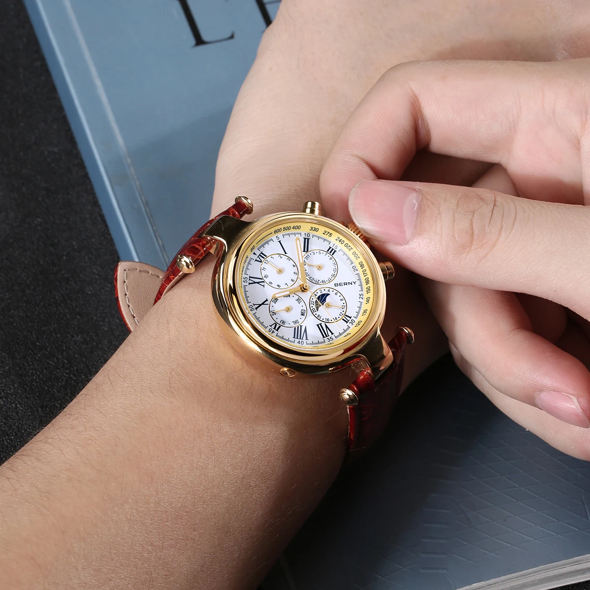 BERNY Automatic Retro Watch for Men