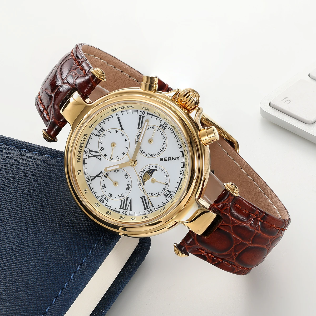 BERNY Automatic Retro Watch for Men