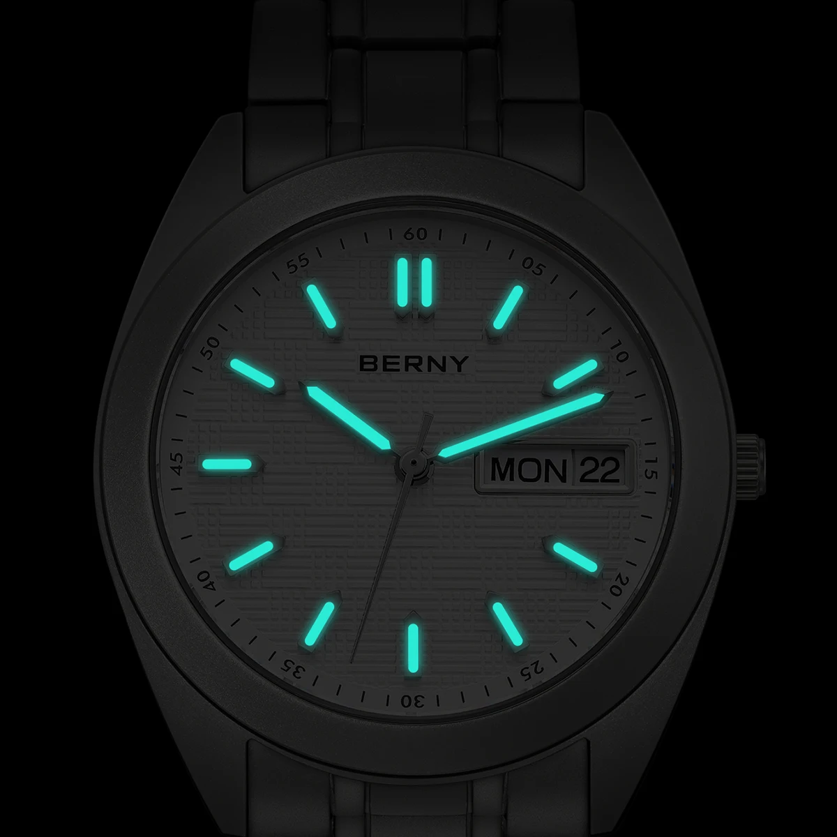 BERNY Full Titanium Men's Quartz Watch
