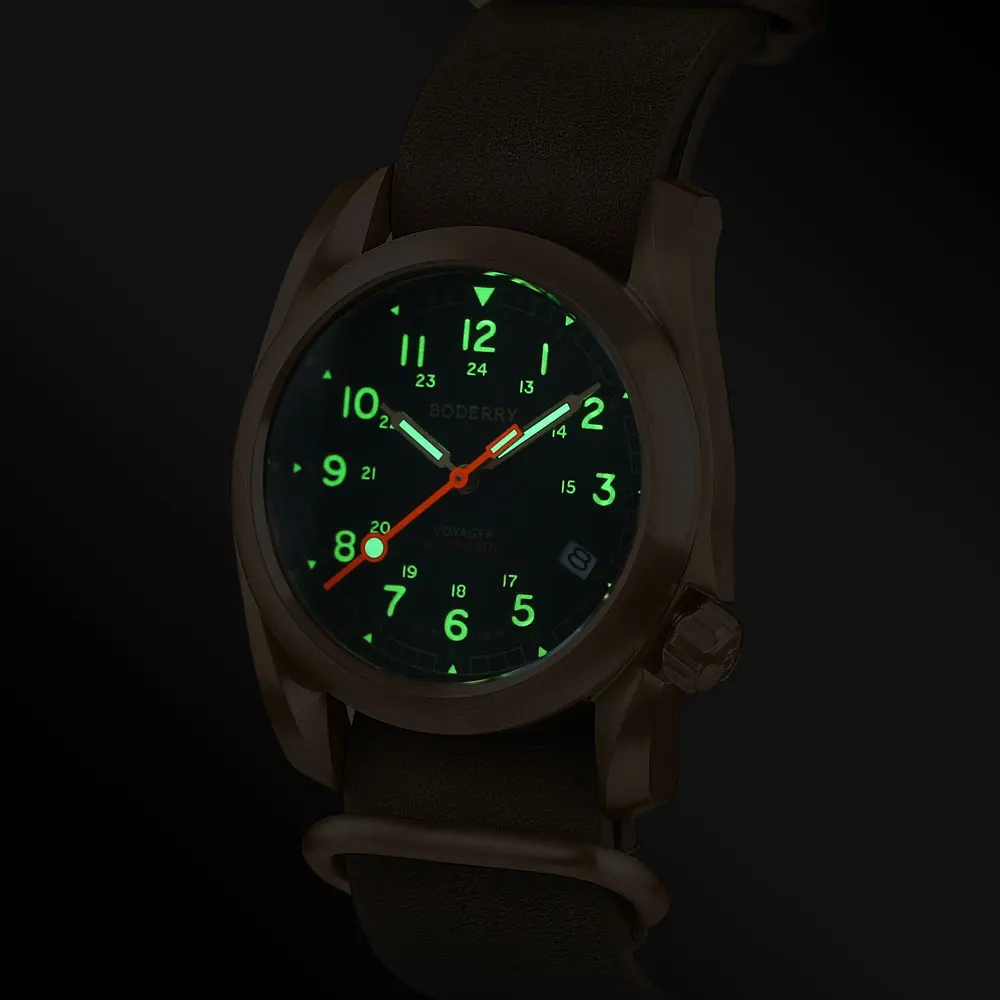 VOYAGER Field Watches Bronze Case