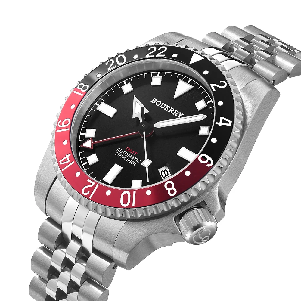 ADMIRAL GMT Titanium Diver Watch 200M