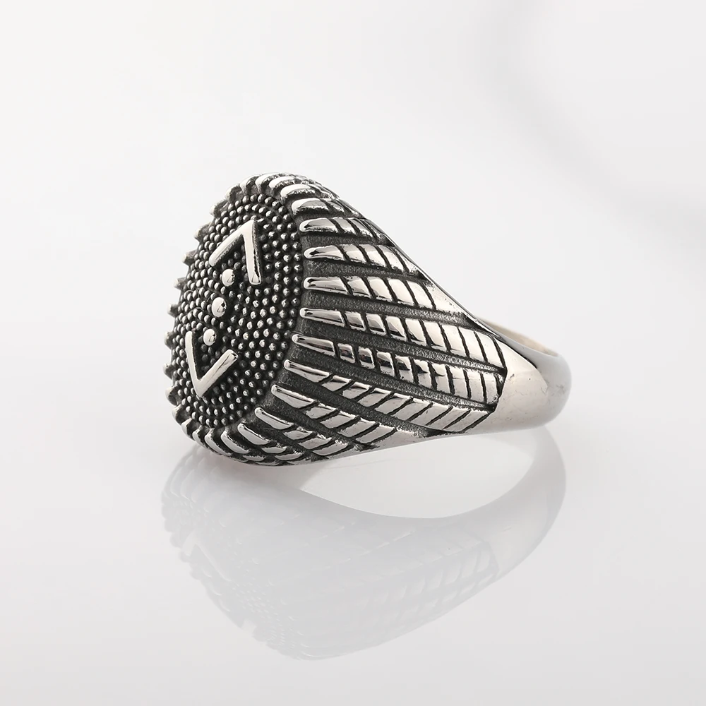 Stainless Steel Nordic Trinity Rings for Men