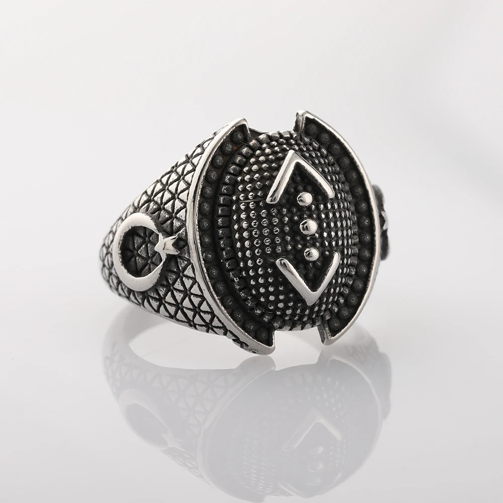 Stainless Steel Nordic Trinity Rings for Men