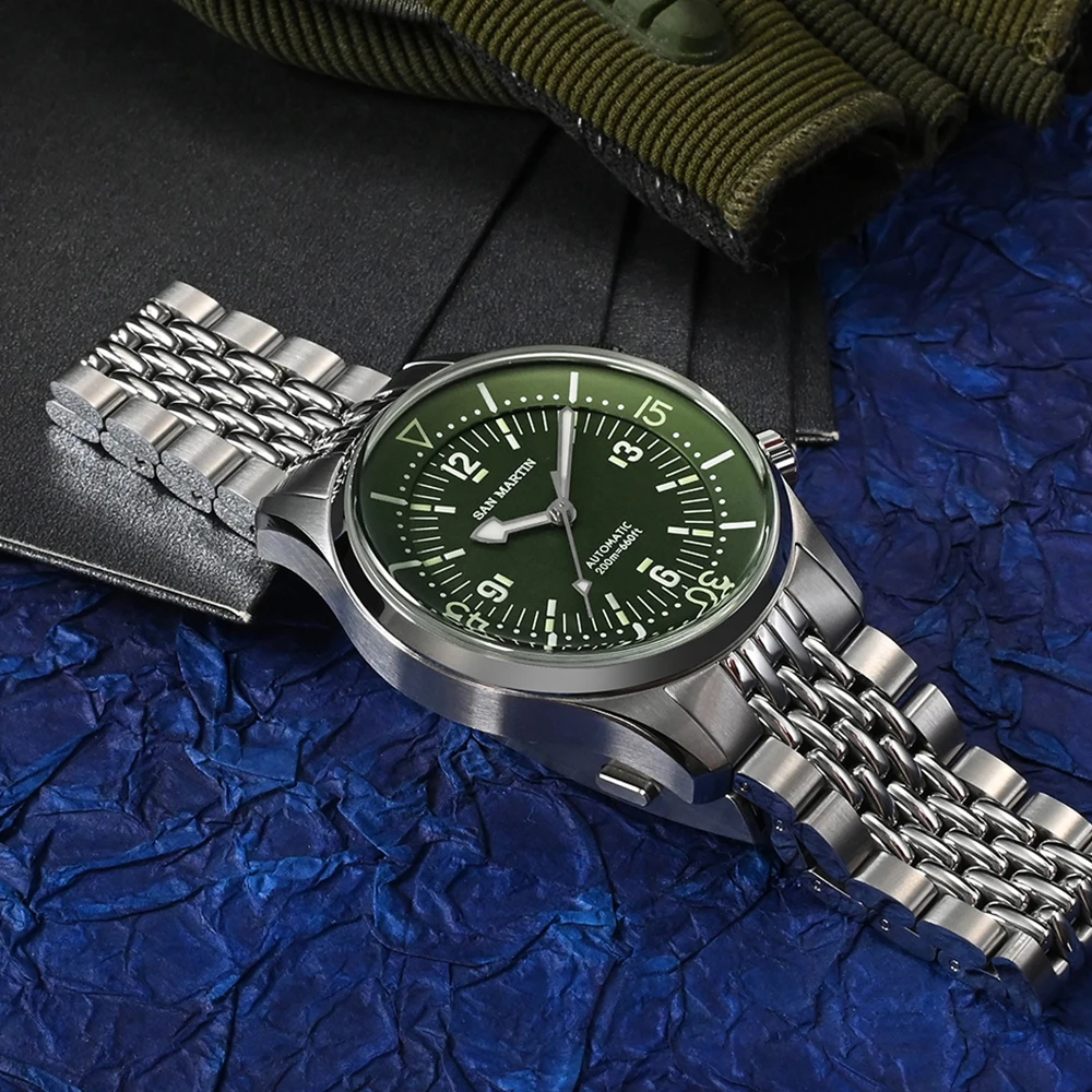 Diver Compressor Watch San Martin Leyenda