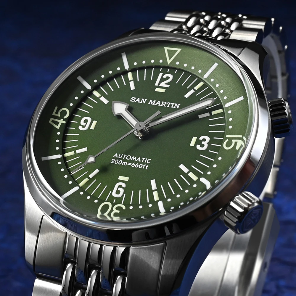 Diver Compressor Watch San Martin Leyenda