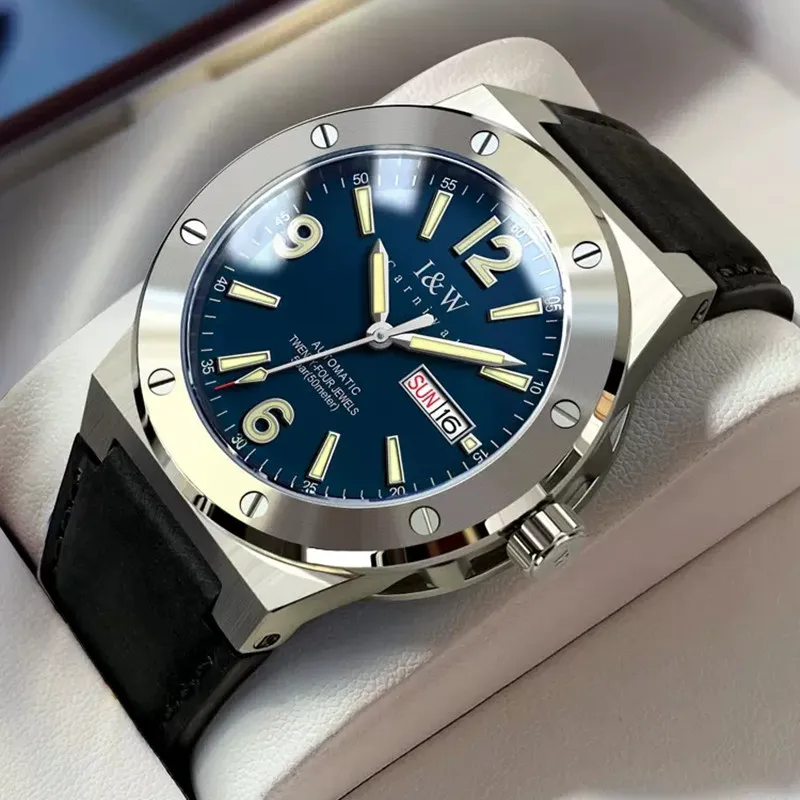I&W Carnival Mechanical Watch I589G Cruiser