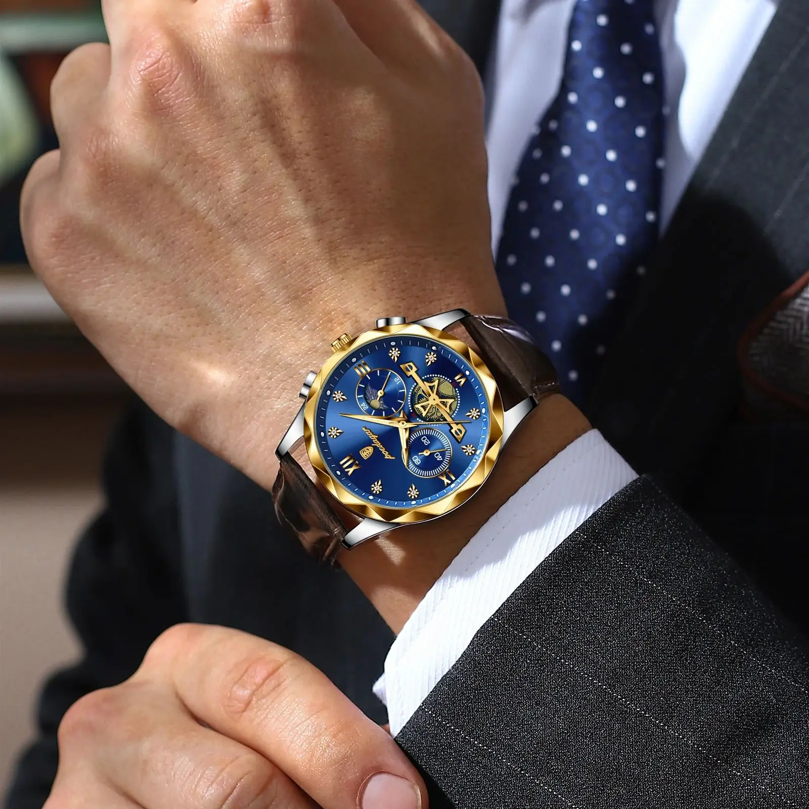 POEDAGAR 996 Luxury Watch for Men
