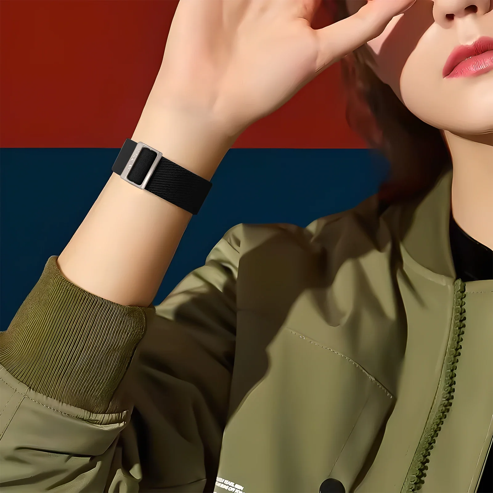 Nylon Strap for Apple Watch Series 9 8 7 SE Ultra