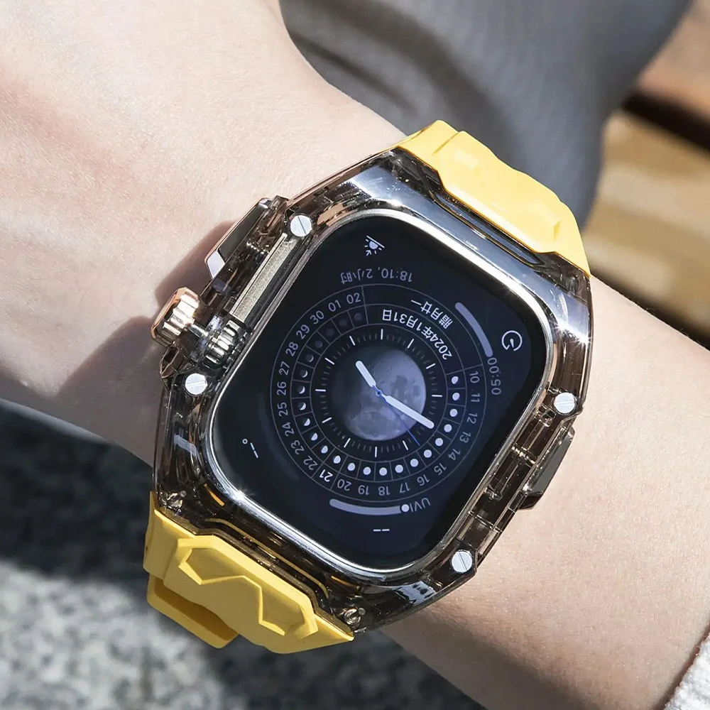 Transparent Rugged Case for Apple Watch
