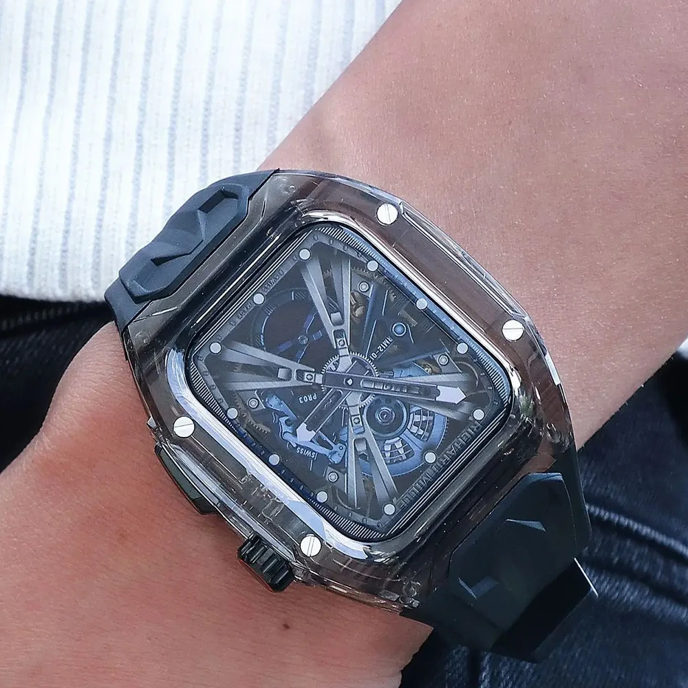 Transparent Rugged Case for Apple Watch