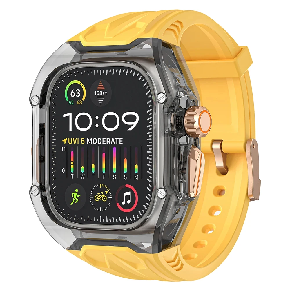 Transparent Rugged Case for Apple Watch