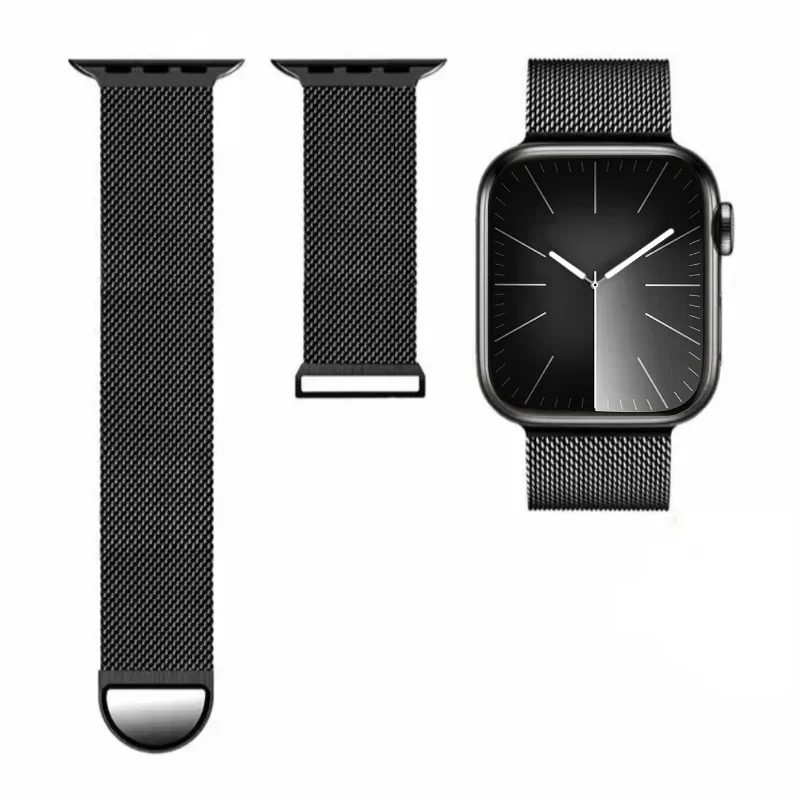Magnetic Strap For Apple Watch 9 8 7 41mm 45mm Ultra