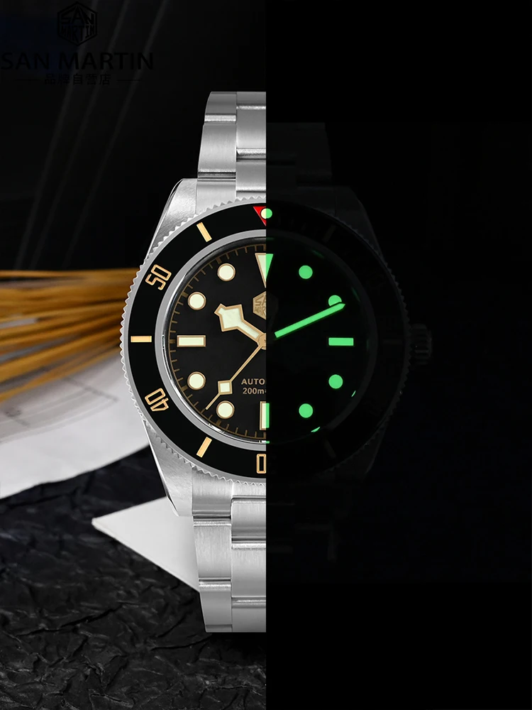 San Martin BB58 40mm NH35 Automatic Watch