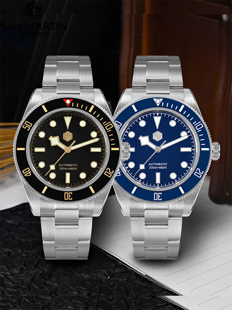 San Martin BB58 40mm NH35 Automatic Watch