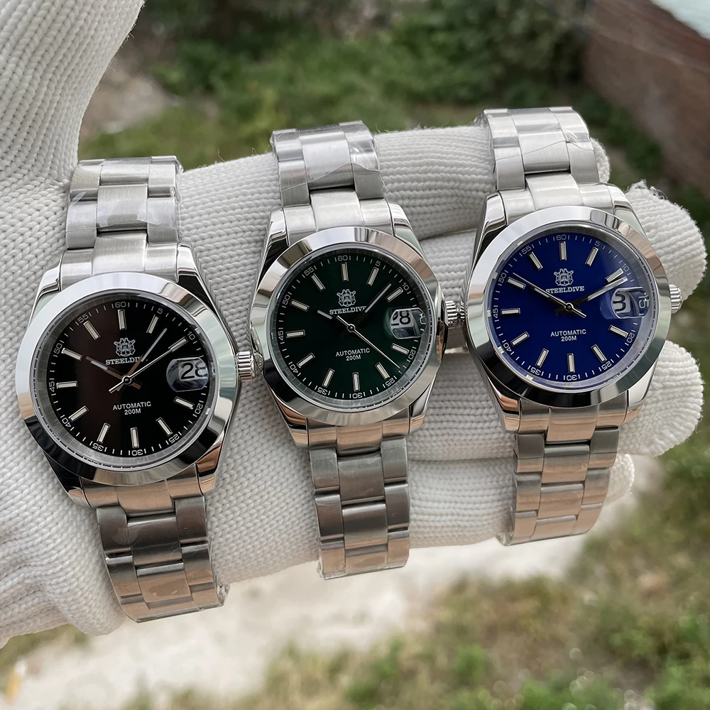 STEELDIVE 1934 Retro Water Ghost Watch