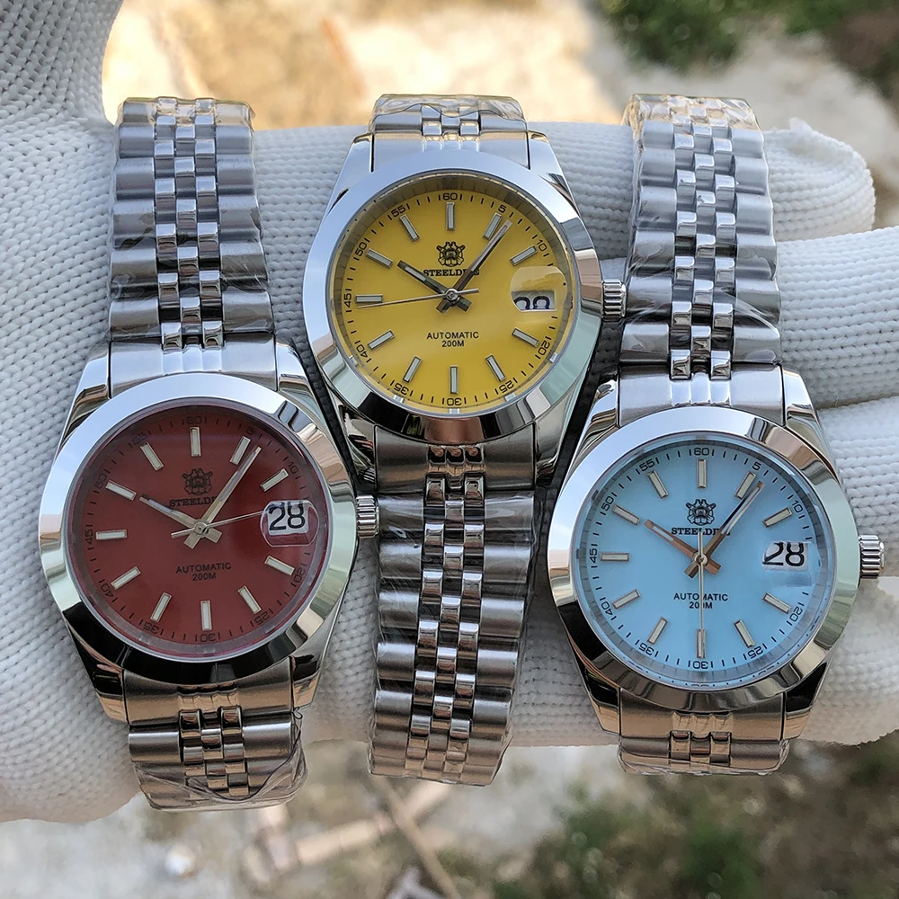 STEELDIVE 1934 Retro Water Ghost Watch