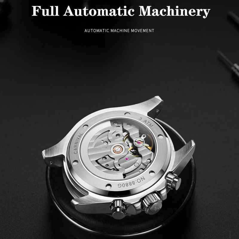 Carnival 8880G Tourbillon Automatic Watch