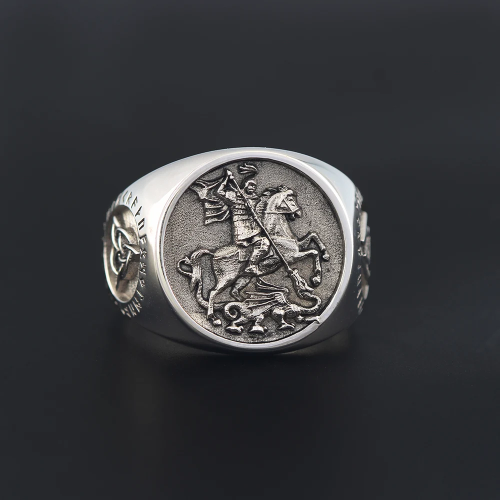 St George Dragons Sterling Silver Ring
