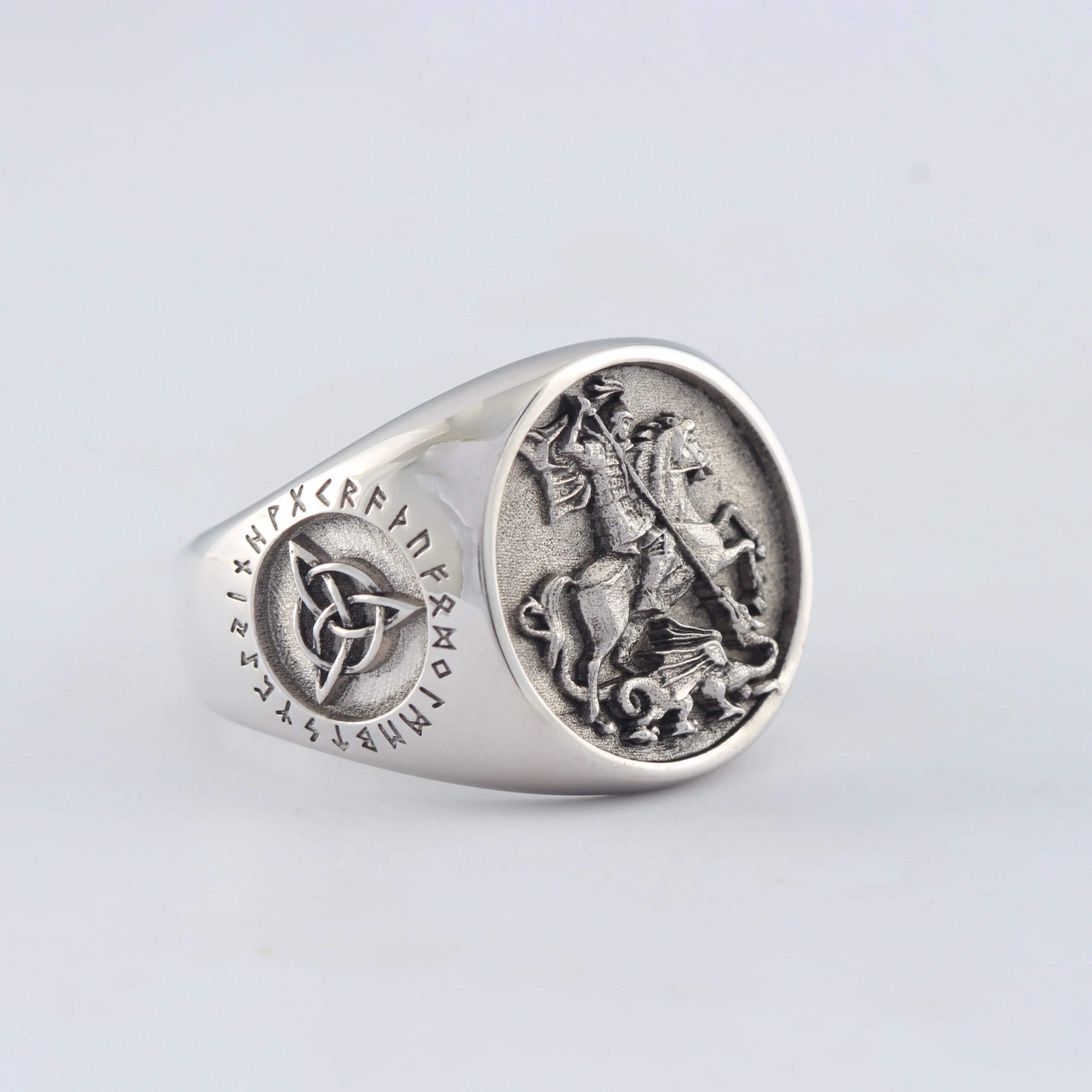 St George Dragons Sterling Silver Ring
