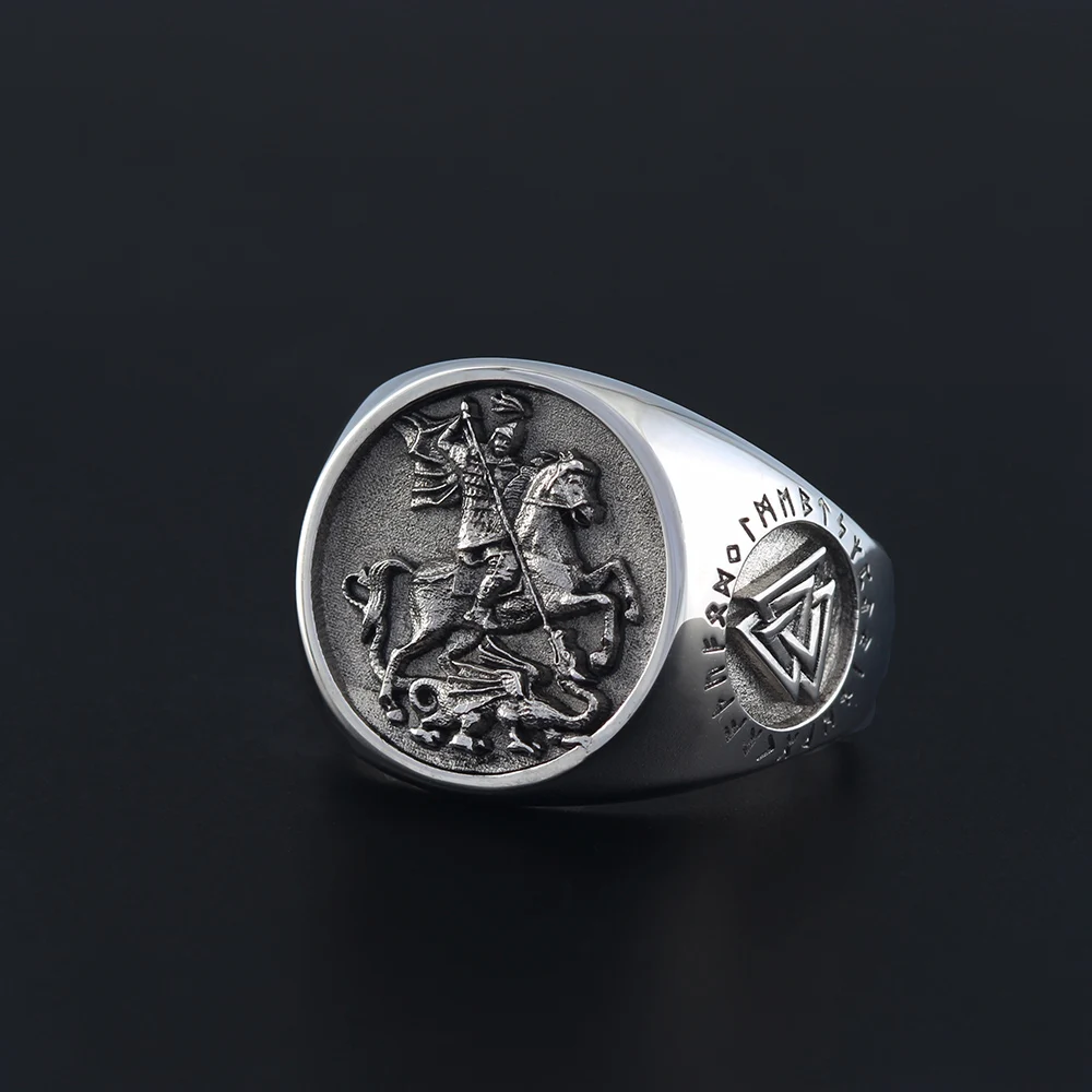 St George Dragons Sterling Silver Ring