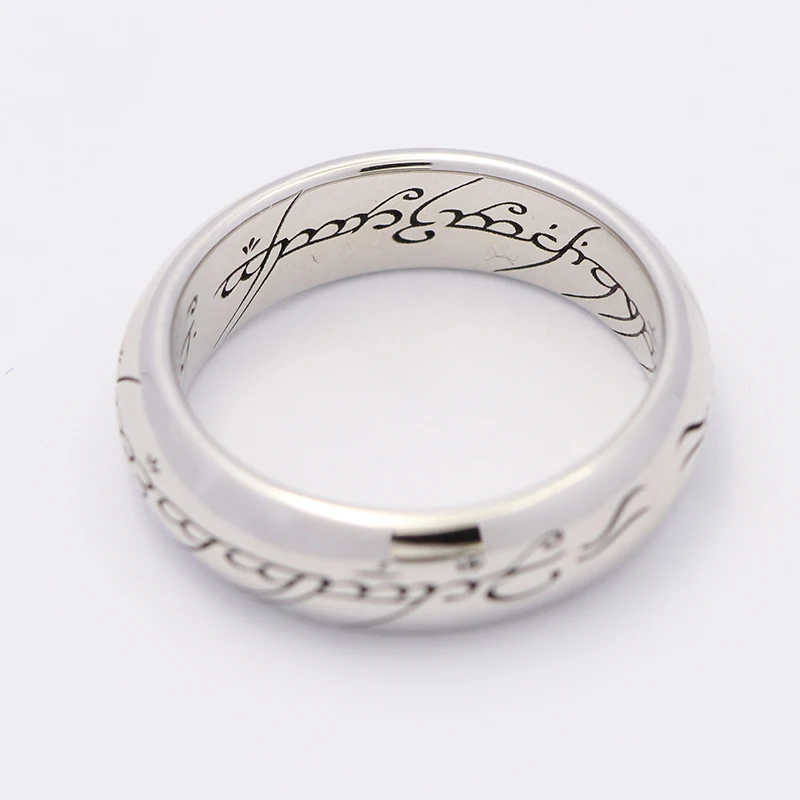 The One Ring in 925 Sterling Silver 18k Gold Plated