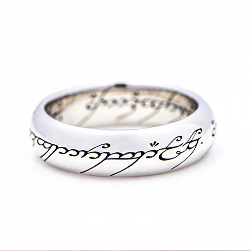 The One Ring in 925 Sterling Silver 18k Gold Plated
