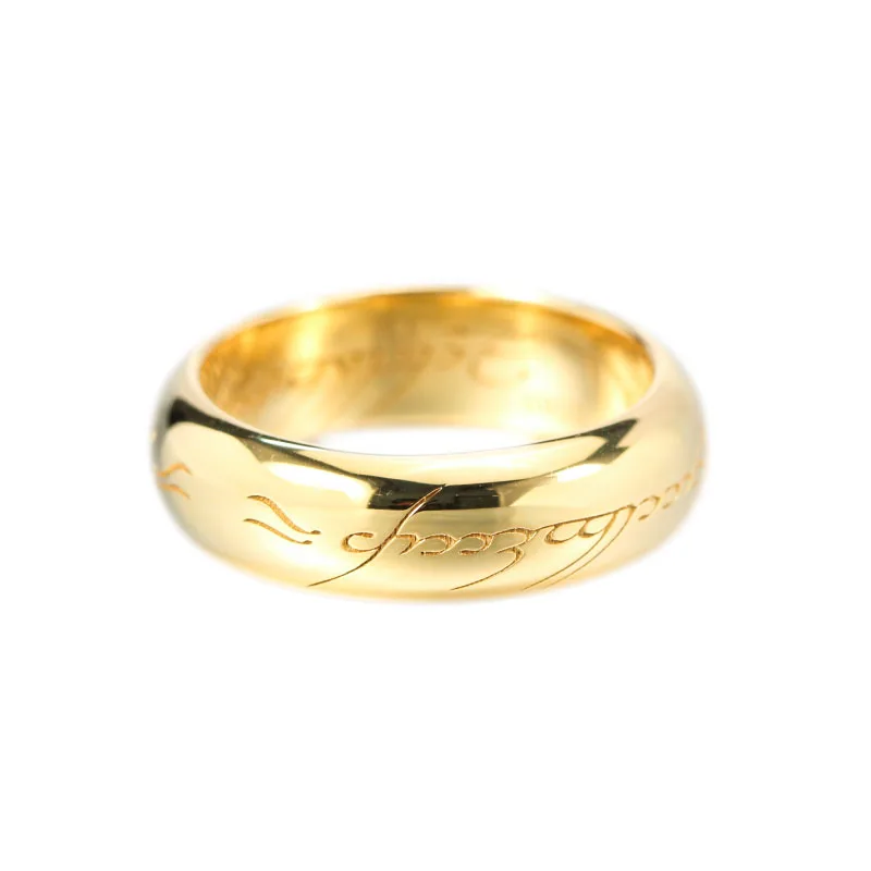 The One Ring in 925 Sterling Silver 18k Gold Plated