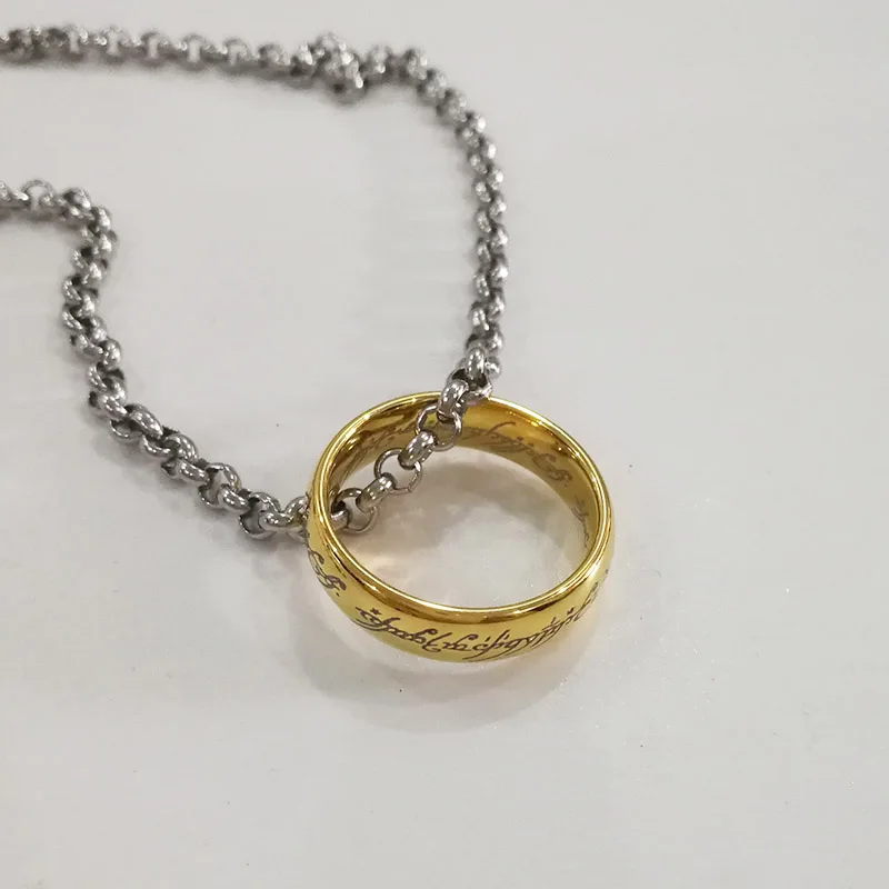 My Precious Tungsten Carbide Ring with Chain