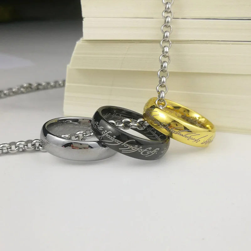My Precious Tungsten Carbide Ring with Chain