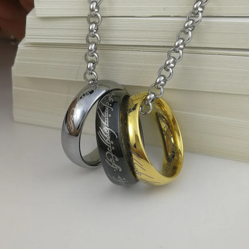 My Precious Tungsten Carbide Ring with Chain