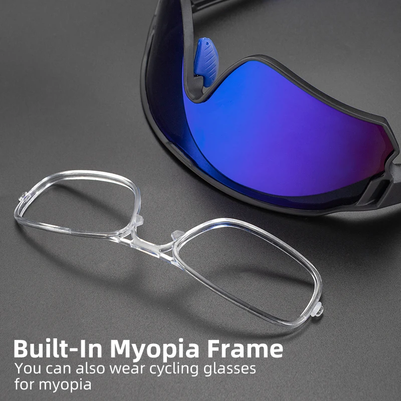 ROCKBROS Polarized Cycling Glasses Ultralight Myopia-Compatible