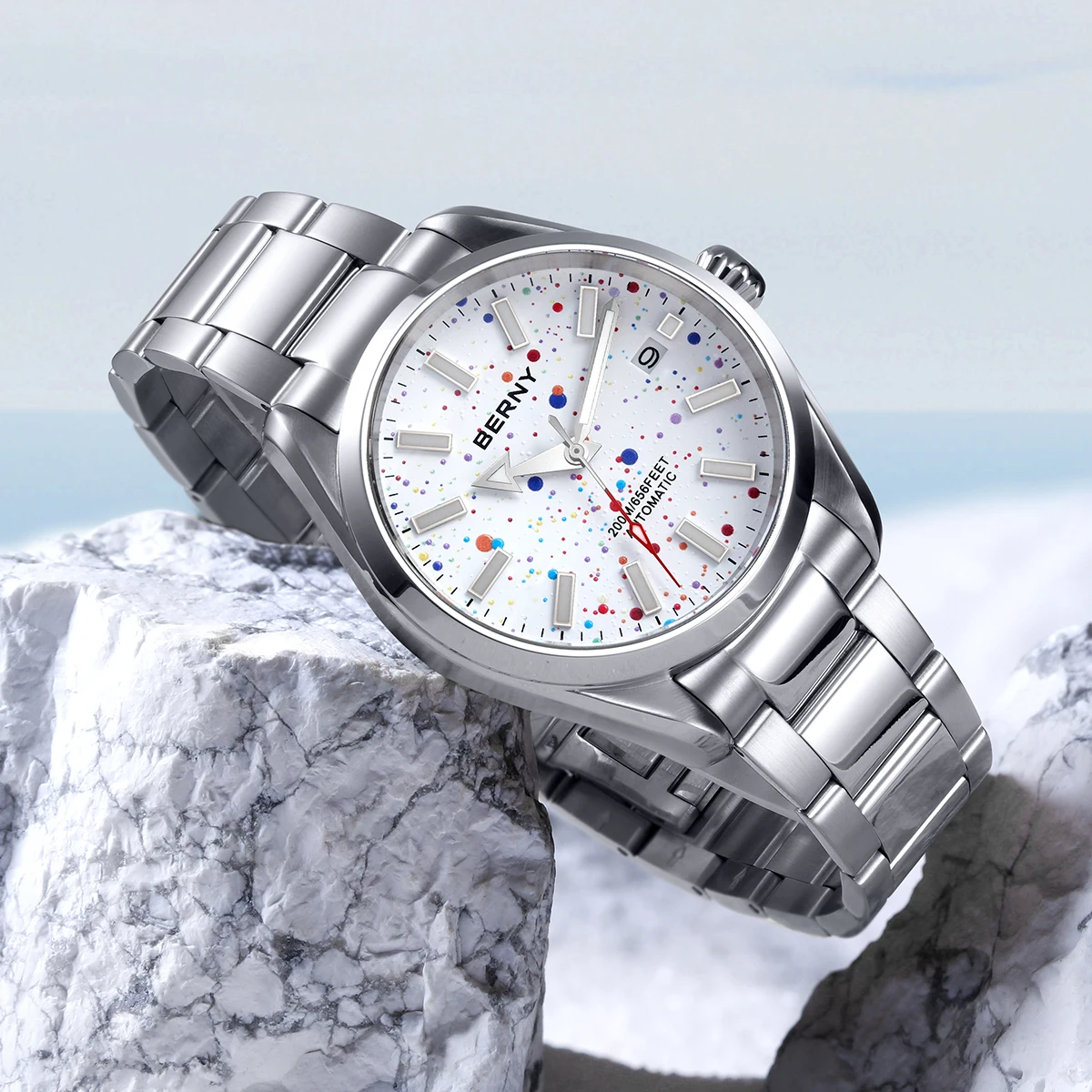 BERNY AM230M 20ATM Automatic Mechanical Watch