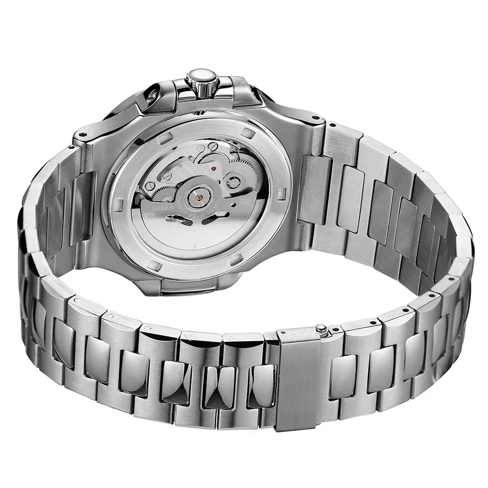 PHYLIDA Nautilus Skeleton Design Automatic Watch