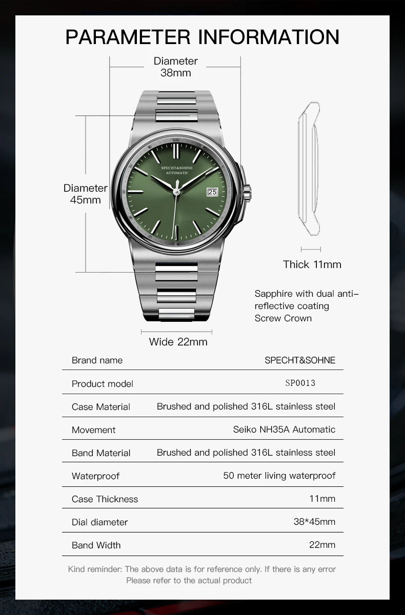Specht & Sohne SP0013 Automatic Watch