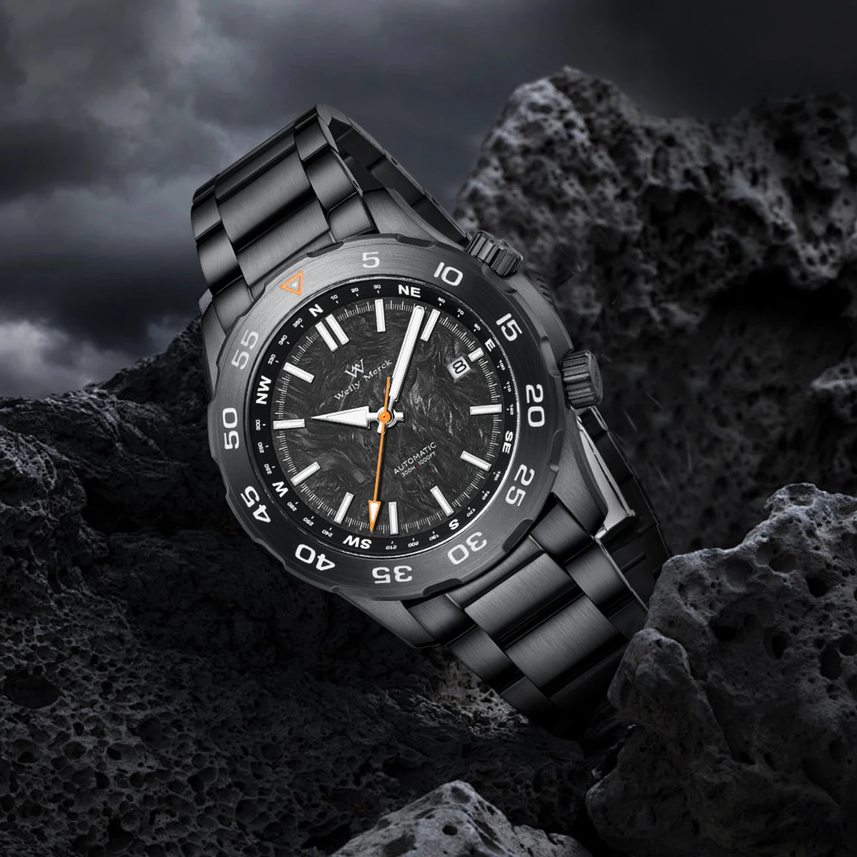 Welly Merck WM157 Tactical Automatic Watch