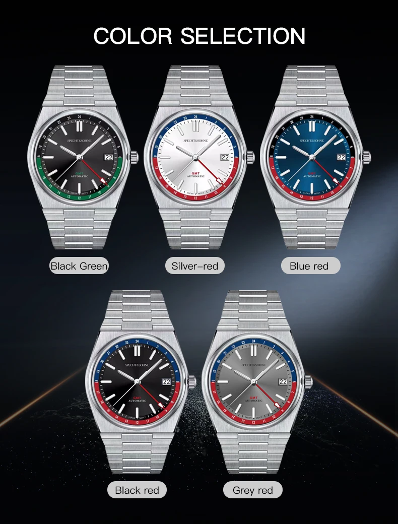 Specht & Sohne 00015 GMT Automatic Watch