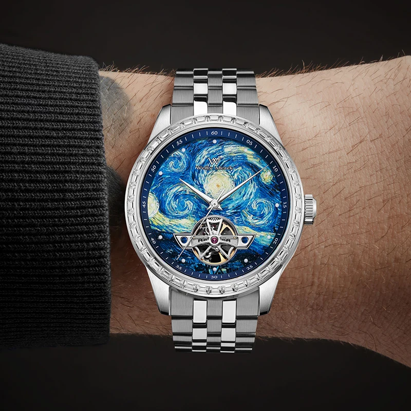 Welly Merck WM146 Starry Night Automatic Watch