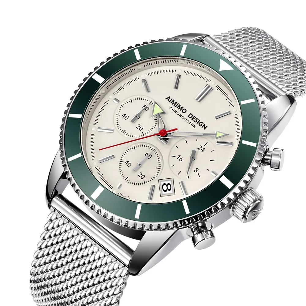 Aimimo Design 9067 Chronograph Business Watch