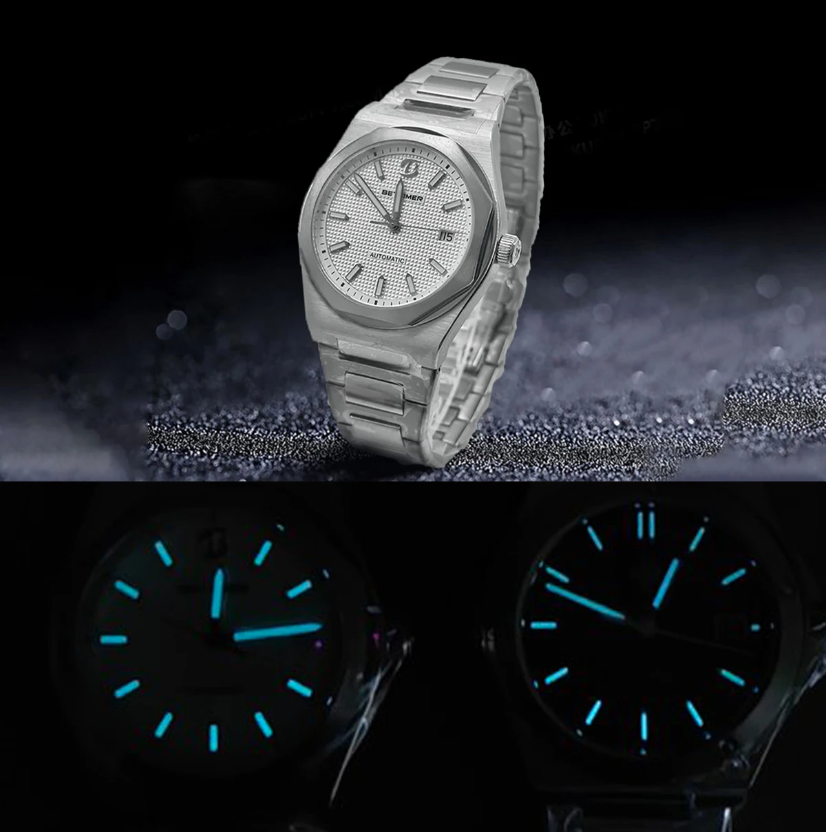 Bettimer B8001 40MM Automatic Men's Watch