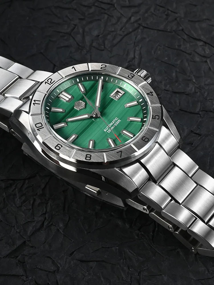 San Martin SN0130 MOP Dial 42mm Watch