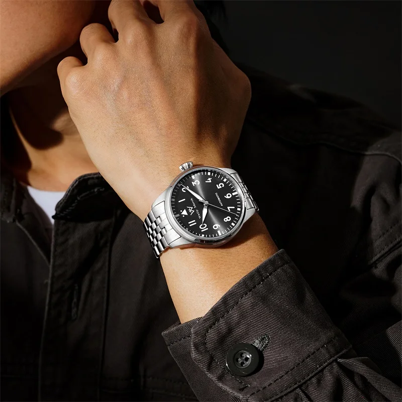 Welly Merck WM165 Pilot Automatic Watch