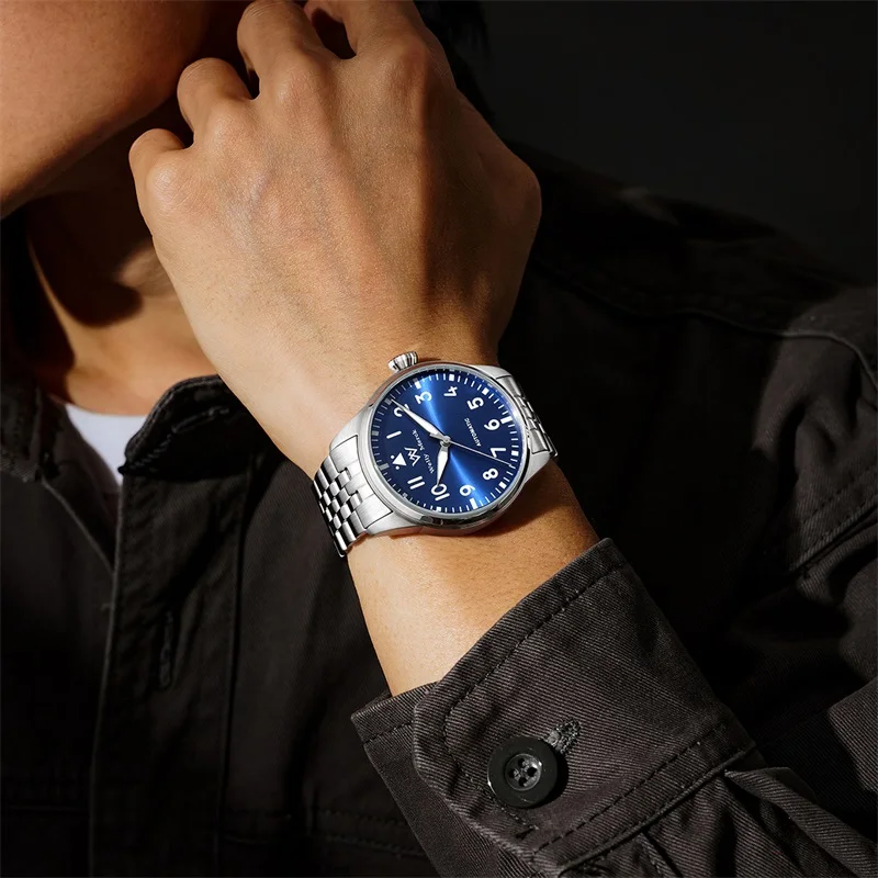 Welly Merck WM165 Pilot Automatic Watch
