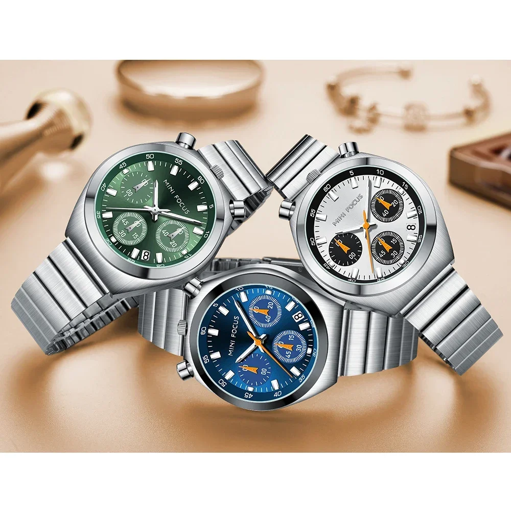 Mini Focus Bullhead Chronograph Watch