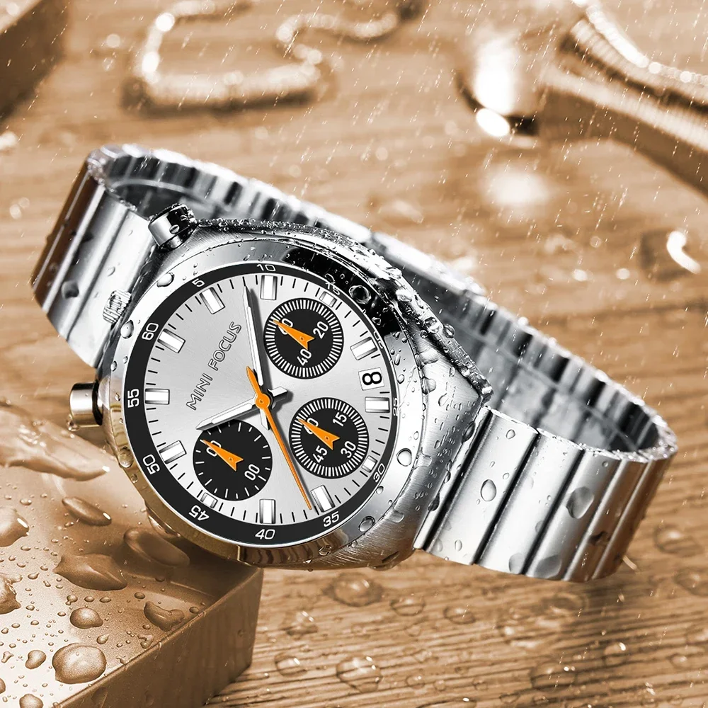 Mini Focus Bullhead Chronograph Watch