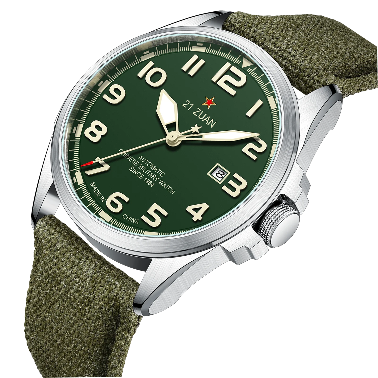 Seagull Original 21 Zuan Military Watch D581