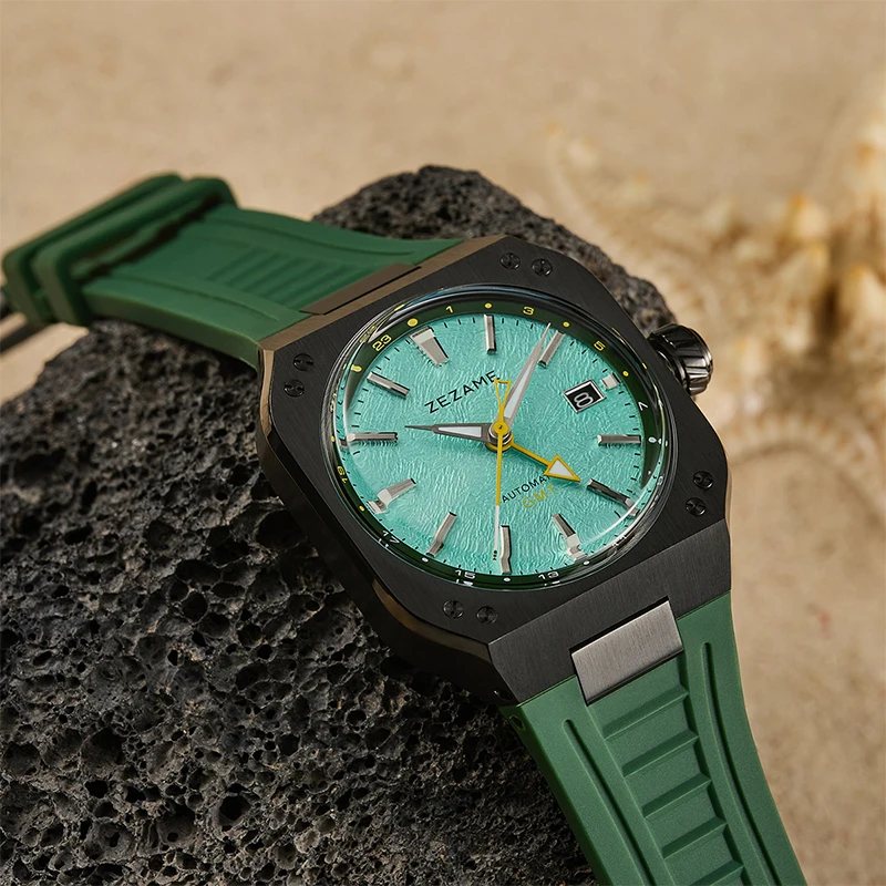 Zezame Night Hawk ZE-24010 GMT Automatic Watch