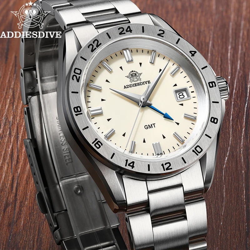 ADDIESDIVE AD2063 GMT Quartz Watch